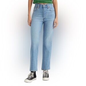 Levi's Women’s Ultra High Rise Ribcage Straight Ankle Jeans Size 26
